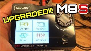 ToolkitRC M8S 400W 18A Balance Charger/Discharger and Much More!!!