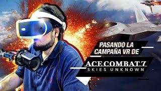 ¿Cómo se siente pilotear con VR en ACE COMBAT 7? ¡Adrián de 3GB nos lo demuestra! | BNE Play 08