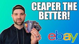 WHY I SELL CHEAP SPORTS CARDS ON EBAY