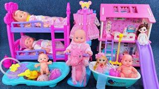 11 Minutes Satisfying with Unboxing Dream Princess Home Toy Collection，Bathtub Toys Review | ASMR