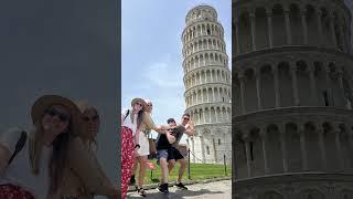 Leaning Tower of Pisa: What *Not* to do as tourists!  #Italy #TravelTips #travel #mime