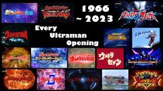 OUTDTAED, SEE CHANNEL FOR UPDATED VERSION! Every Ultraman Opening (1966 - 2023)