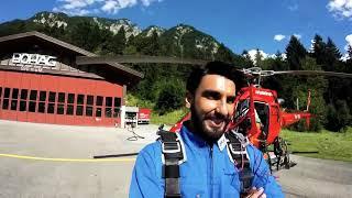 Ranveer Singh| 1st SkyDiving from Helicopter