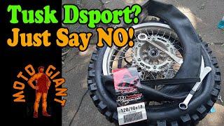 Tusk Dsport Adventure Tire - Unmountable?