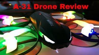 Flying pig drone A 31 Tonzon Mini LED light Quadcopter Review