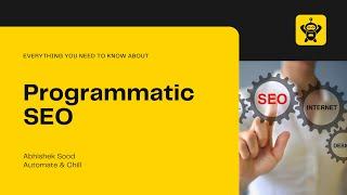 Programmatic SEO - Complete Guide | pSEO Keywords Research | How to create bulk pages, WP All Import