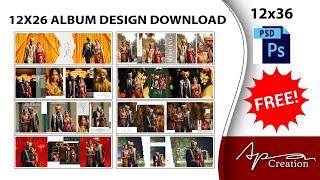 New wedding Album PSD12x36 2024 free download #newalbum2024 #weddingalbumpsd