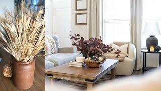 FALL DECORATE WITH ME // Easy Fall Decorating Ideas for a Minimal Home