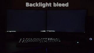 iiyama XU2492HSU - backlight bleed and IPS glow