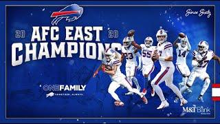 Buffalo Bills Clinch the AFC East Crown For First Time In 25 Years