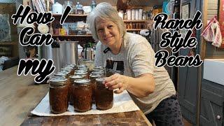 How I can My Ranch Style Beans, and more....