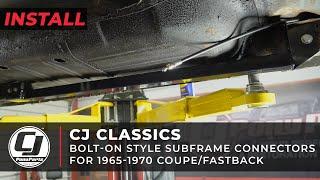 Project Betty | CJ Classics Subframe Connectors