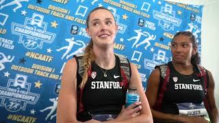 Juliette Whittaker & Roisin Willis Sweep 800m At The 2024 NCAA Outdoor Championships