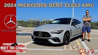 Finally a real sporty AWD Coupe! 2024 Mercedes- Benz CLE53 AMG review and drive.