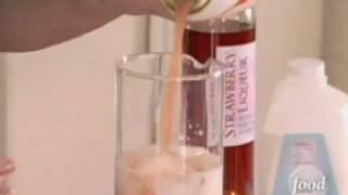 Sandra Lee - Strawberry Cream Martini