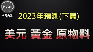 2023年預測(下篇)美元黃金原物料(EP163)20230115