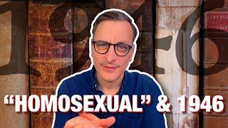 "Homosexual" & 1946 - The Becket Cook Show Ep.13