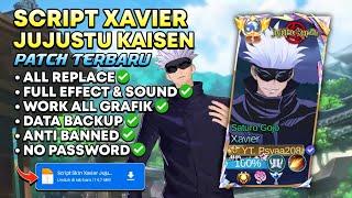 NEW REVAMP!! Script Skin Xavier Jujutsu Kaisen | Full Effect & Full Sound | No Password