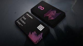 Photoshop Tutorial - Photography Business Card Design