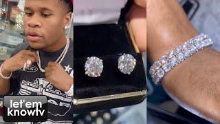 Devin Haney Just Got Several New Pieces Of Jewelry From Benny Da Jeweler For Himself & His Girl