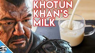 I made Khotun Khan's fermented milk from Ghost of Tsushima - Mongolian Airag