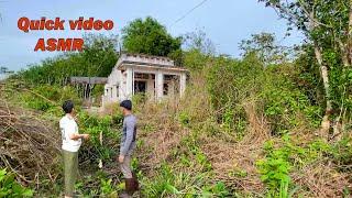 The neighbors are distressed, and the abandoned house with wildly overgrown grass is cleaned up