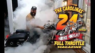 The Carolinas' Full Throttle Magazine 24th Anniversary Bike Night