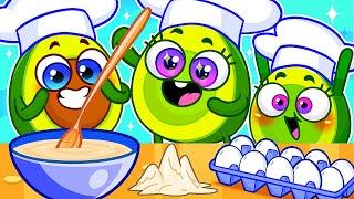 Family Competition Bake Off Song ️The Breakfast Song Kids Songs by VocaVoca Friends 