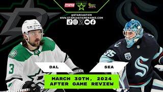 Stars @ Kraken - Game 75 | Episode 5083 | March 30th, 2024