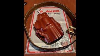 Aker.  Budget OWB holster + belt (Feat. S&W 69)