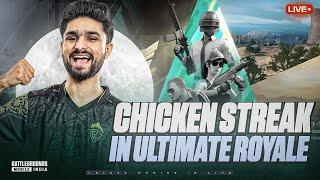 ULTIMATE ROYALE ME CHICKEN HONGE? | CLASSIC HACKER IS BACK | BGMI LIVE