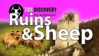 Narrated FPV Multicopter Flight at Thernberg, Ruins & Sheep (RCSchim TBS Discovery)