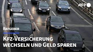 Ratgeber: Kfz-Versicherung wechseln und Geld sparen | AFP