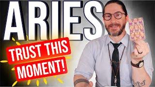 ARIES - WTF? I'VE NEVER SEEN THIS IN A TAROT READING! (tarot reading asmr)