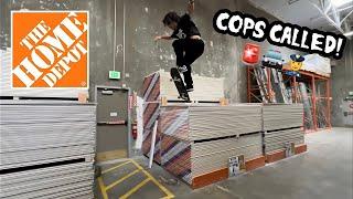 I Built A Skatepark Inside Home Depot!