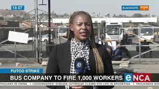 Putco strike | Bus company to fire 1,000 workers