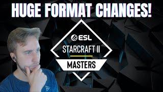 NEW ESL SC2 Tournament Format Explained!