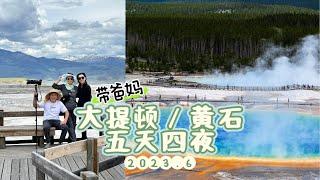 Vlog.94 带爸妈大提顿/黄石五天四夜