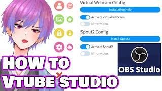 Vtubers: How to use Vtube studio in OBS in 2 minutes XD (transparent source)