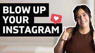 How to GROW your Instagram Audience to 10K from NOTHING