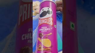 Pringles-Fusion Chutney Flavour #pringles #shorts #fusionchutneyflavour #ytshorts #chips #spicy