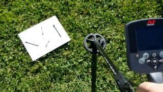 Minelab CTX 3030 vs. Fisher F19 Nailboard test