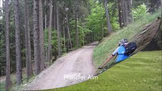 MTB. Pfandler Alm/Passeiertal. Von Meran.