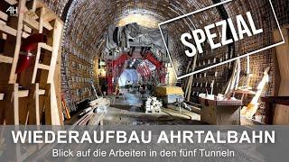 WIEDERAUFBAU AHRTALBAHN SPEZIAL: Tunnelsanierung