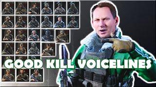 Call of Duty: Modern Warfare - "Good Kill" Voicelines