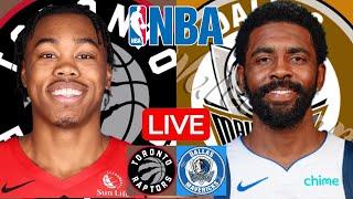 LIVE: TORONTO RAPTORS vs DALLAS MAVERICKS | NBA | PLAY BY PLAY | SCOREBOARD