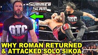 Why Roman Reigns Returned to WWE & Attacked Solo Sikoa as Cody Rhodes Wins WWE SummerSlam 2024 PPV