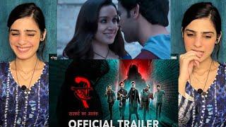 Stree 2 Trailer Reaction | Pakistani Reaction | Nayab jii #stree2