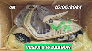 Cận cảnh đập thùng siêu phẩm VESPA 946 DRAGON đã có mặt tại CH Mai Duyên.Khải Phạm #vespa #vespa946