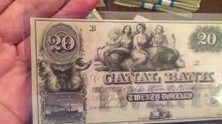 1850’s $20 Obsolete bank note